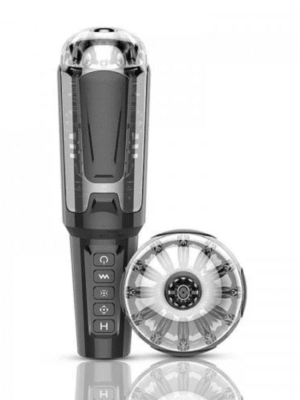 Masturbador Masculino em silicone Turbo, Recarregavel - Dibe